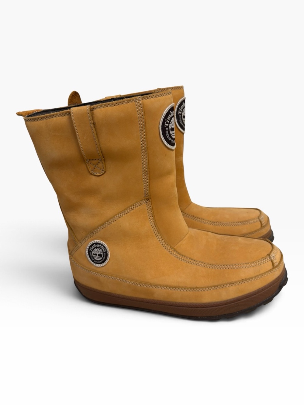 Vintage Timberland Mukluk 31379 Wheat Nubuck Winter Boots Women’s 8M Gorpcore